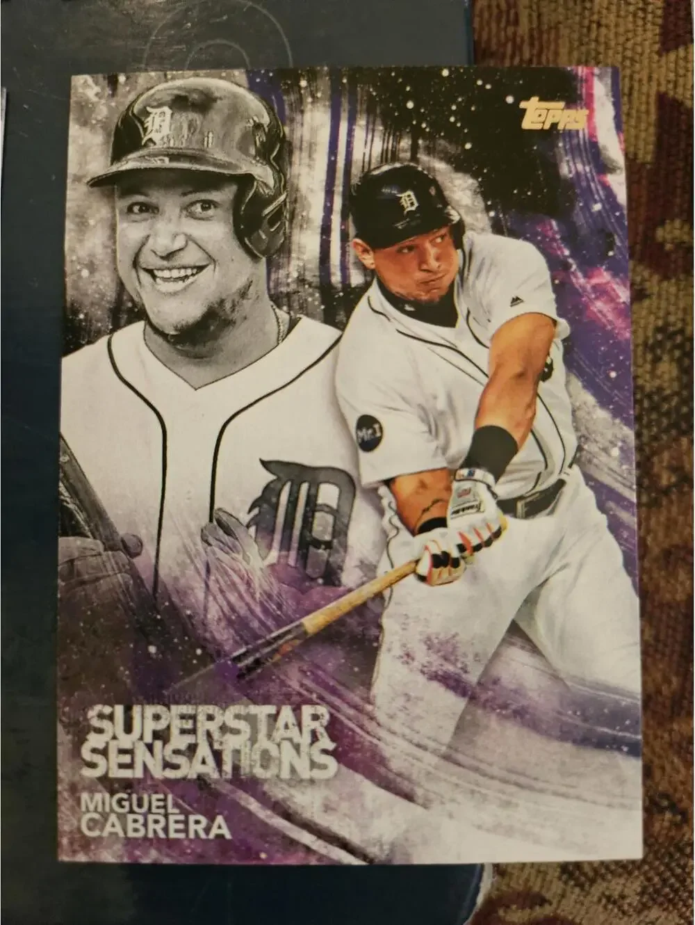 Miguel Cabrera - 2018 Topps Superstar Sensations Insert #SSS-17 - RAW Mint